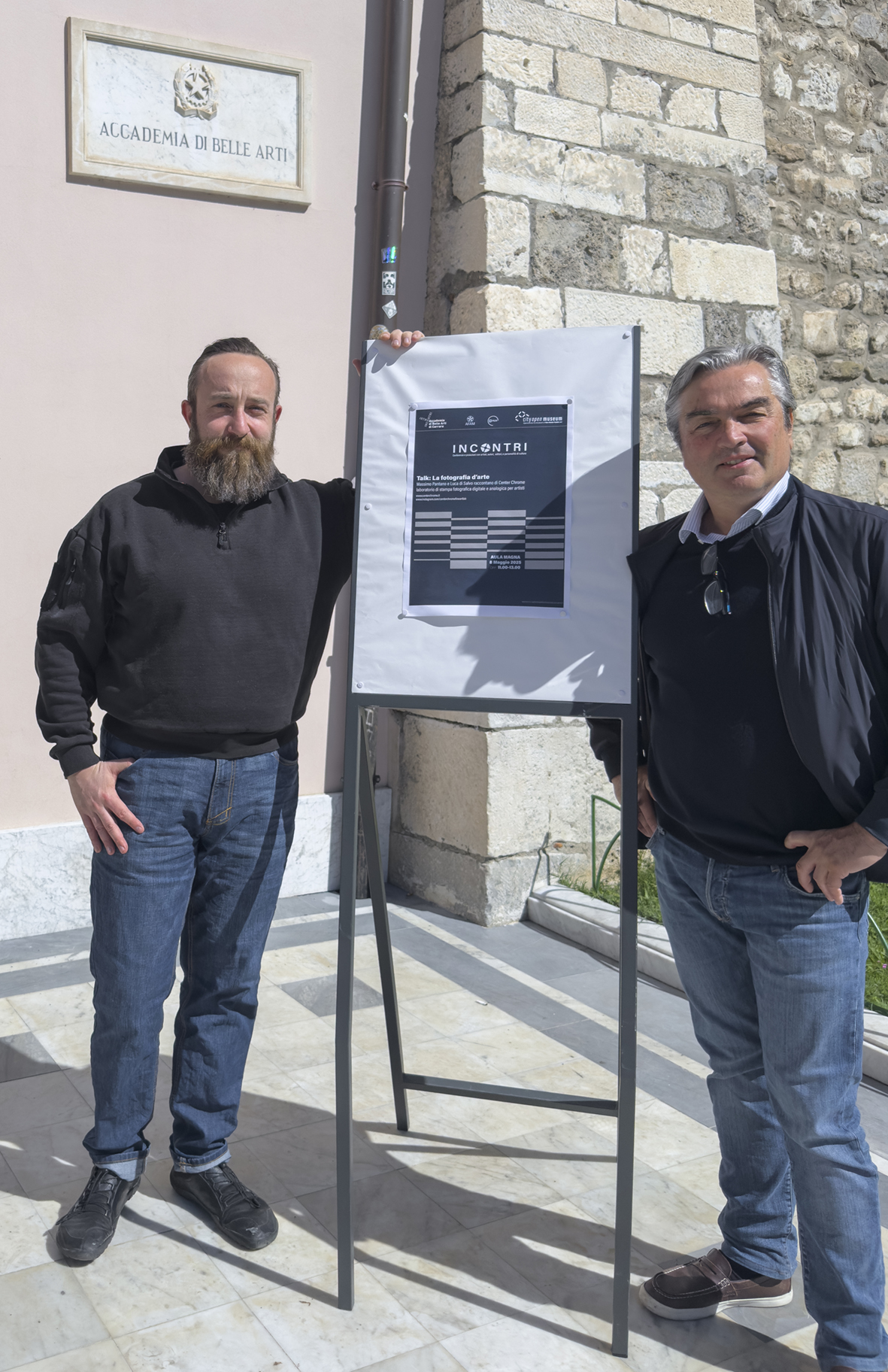 L'Accademia di Belle Arti di Carrara ospita Center Chrome